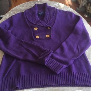 Sweater, Chaps, women’s size Medium.